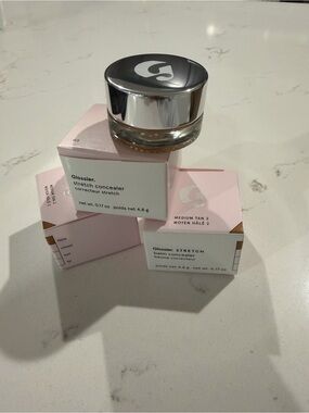Glossier Stretch Concealer Balm - g5 and Medium Tan 2 (bundle of two shades)